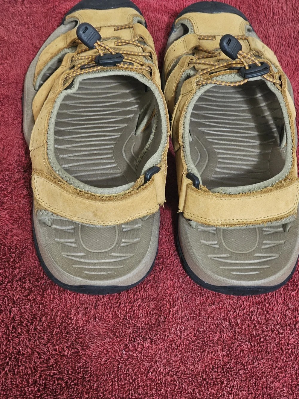 Mens' Tan Outdoor Sandals